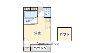 プチクローバー【106号室】の間取り