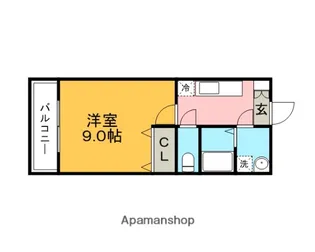 コンフォールⅢ【3階】の間取り