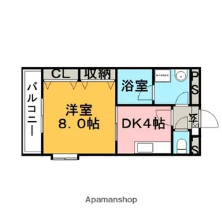 クラインドルフ【5階】の間取り