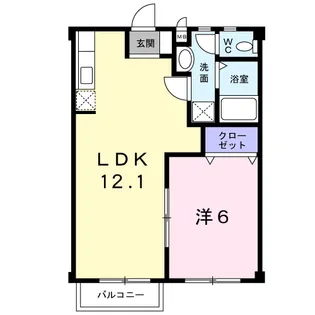 アーバンリーム【2階】の間取り