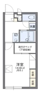 レオパレスGLOBAL ONE【201号室】の間取り