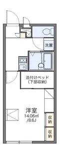レオパレスメゾン ド ソレイユ【101号室】の間取り
