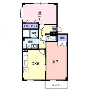 ウィング【2階】の間取り