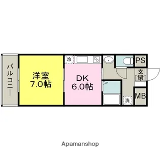 メゾン高野【3階】の間取り