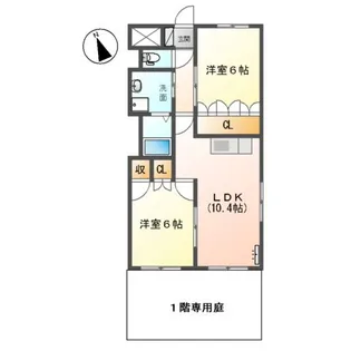 SONNETTE Ⅱ【1階】の間取り