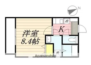 リブレア東櫛原B棟【1階】の間取り