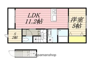 エスカレント国分【2階】の間取り