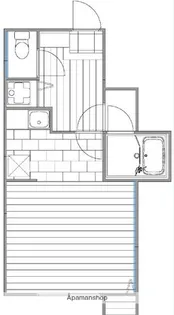 リアンジュ【B202号室】の間取り