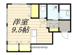 メゾン岩橋【303号室】の間取り