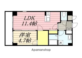 ロジュマンエスト【1階】の間取り