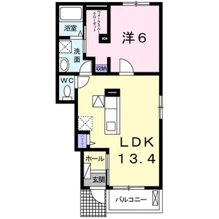 MAISON SATSUKI【1階】の間取り