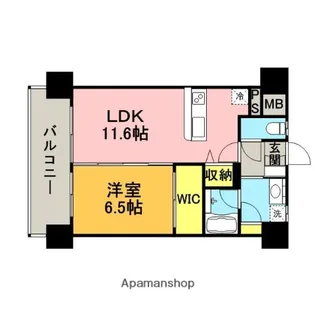 フェリス久留米シティ【3階】の間取り