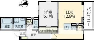 ELGRAND上津【2階】の間取り