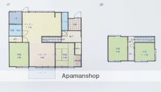 福岡県久留米市高良内町【一戸建】の間取り