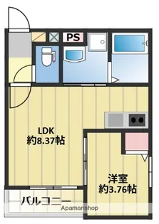 AIMER【2階】の間取り