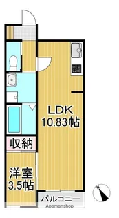 BRAVE BASE REAⅡ【1階】の間取り