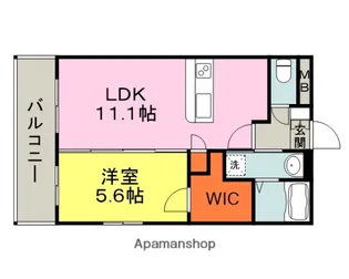 ソフィア21合川【1階】の間取り