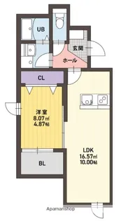 VIRIO合川【2階】の間取り