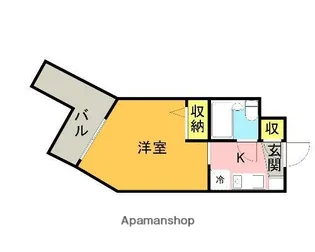 メゾン・ド・プレミス【1階】の間取り