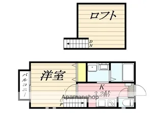 ビータス姪浜【202号室】の間取り