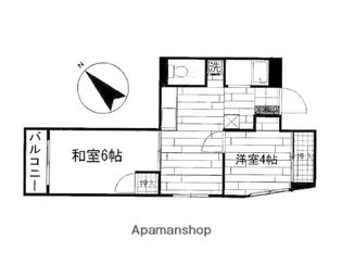 フォルム姪浜Ⅱ【4階】の間取り