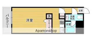 エステート・モア姪浜【5階】の間取り