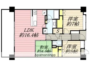パークホームズ室見2丁目【201号室】の間取り