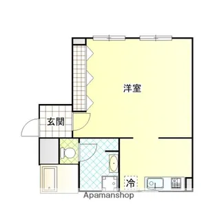 エトス姪浜【203号室】の間取り