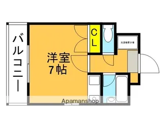 フォーチュンパレス新室見【302号室】の間取り