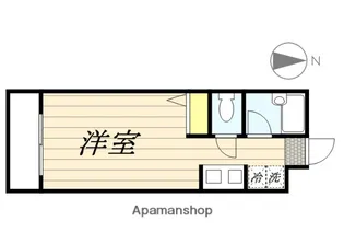 パンルネックス・マリンクリスタル【205号室】の間取り