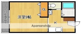 アリュール【205号室】の間取り