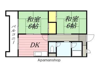 グランピア今宿Ⅱ【3階】の間取り