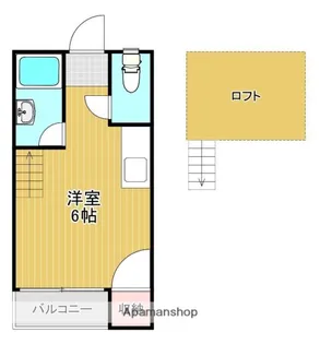 マリナヒルズ姪浜【2階】の間取り
