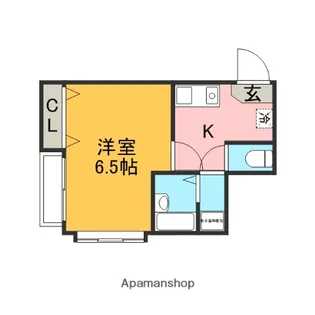 ポラリス壱番館【2階】の間取り