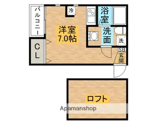 ROSED’HIVERS【1階】の間取り