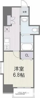 サムティタワーズ愛宕【10階】の間取り