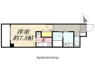 MEINOHAMA416【3階】の間取り