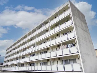 ビレッジハウス新見1号棟【5階】の外観