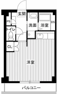 ビレッジハウス治明2号棟【1階】の間取り