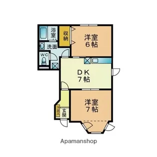 プレイスメゾンⅠ【1階】の間取り
