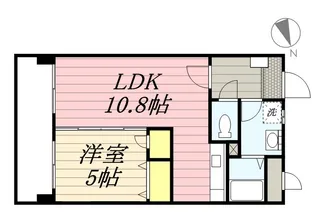 ラフィーネ・ルージュ【6階】の間取り