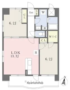 リ・トコラーサ【903号室】の間取り