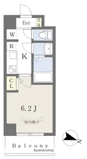 エーデルⅡ周船寺【2階】の間取り