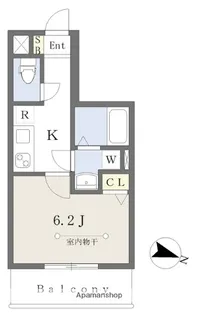 エーデルⅡ周船寺【5階】の間取り