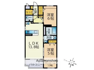 グランヒルズ学園通り【3階】の間取り