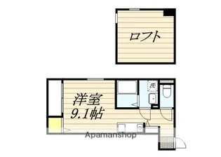 INVEST姪浜【2階】の間取り