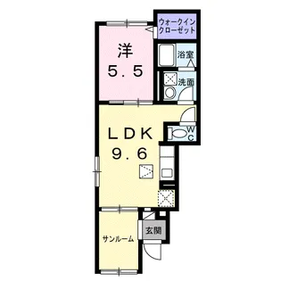 グレイスメゾン【1階】の間取り