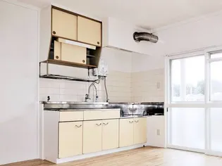 ビレッジハウス梅田4号棟【0204号室】のキッチン