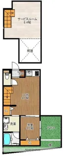 DreamStage今宿Chillax(チラックス)【1階】の間取り