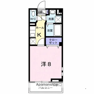 プロムナード【2階】の間取り